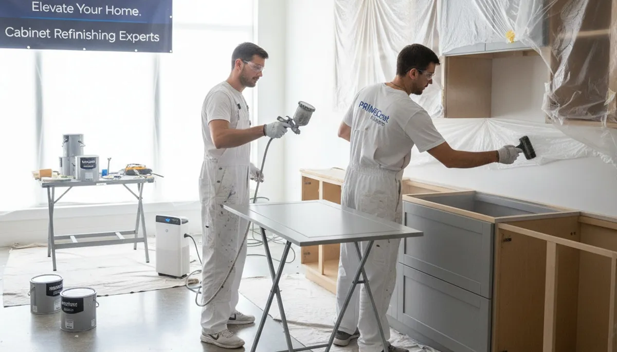 Cabinet painting service in St Petersburg, FL for durable, humid-weather finishes