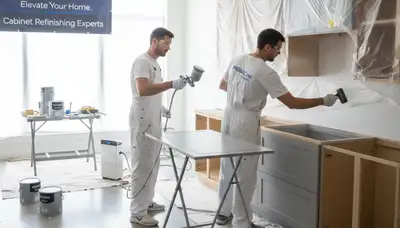 Cabinet painting service in St Petersburg, FL for durable, humid-weather finishes