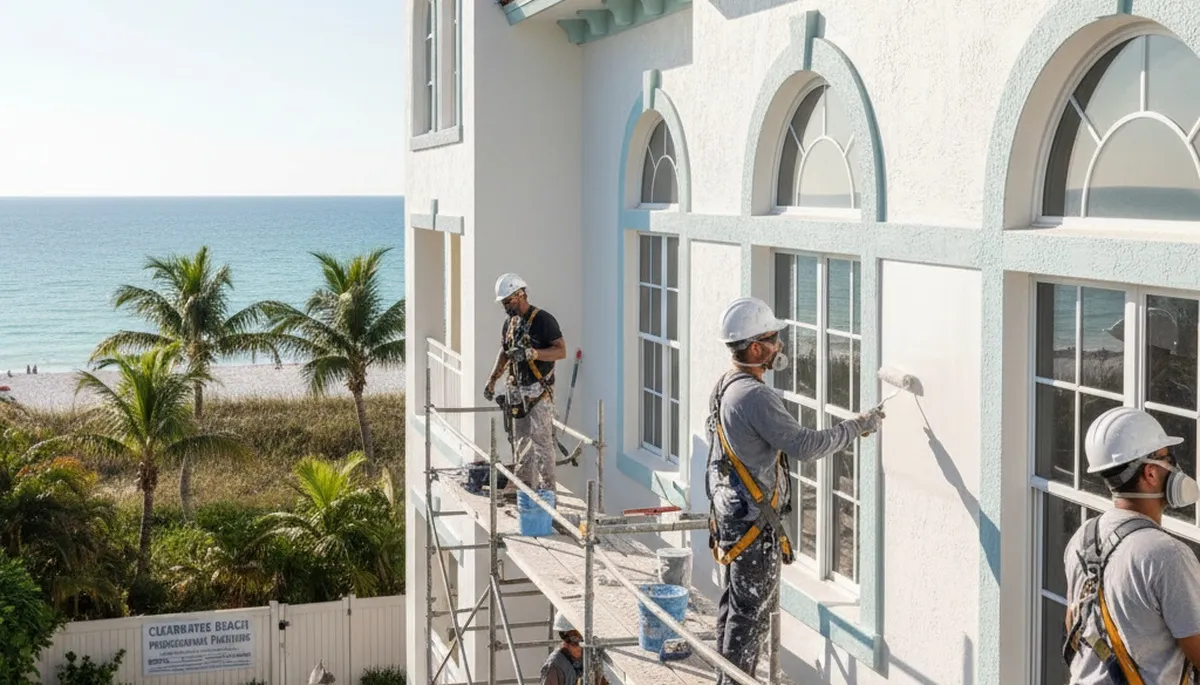 Painting contractors in St Petersburg, FL providing professional interior and exterior painting services