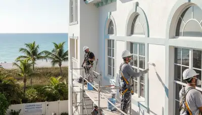 Painting contractors in St Petersburg, FL providing professional interior and exterior painting services