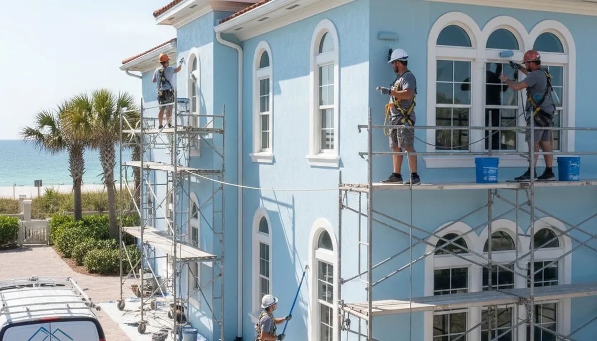 Painting company in St Petersburg, FL providing professional interior and exterior painting services