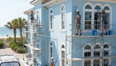 Painting company in St Petersburg, FL providing professional interior and exterior painting services