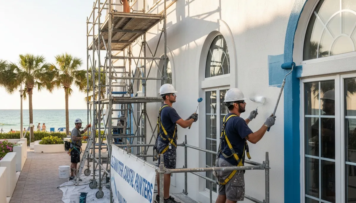 Painters in St Petersburg, FL providing professional interior and exterior painting services