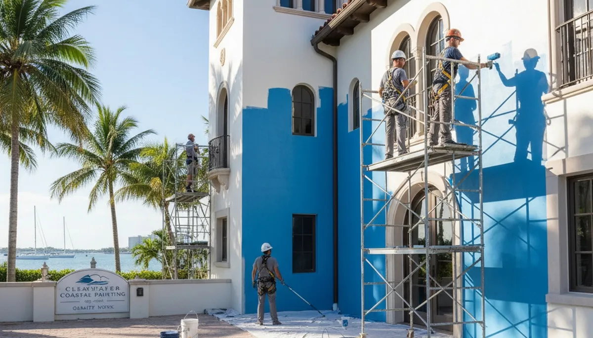 Professional painters serving St. Petersburg, FL for interior and exterior painting services