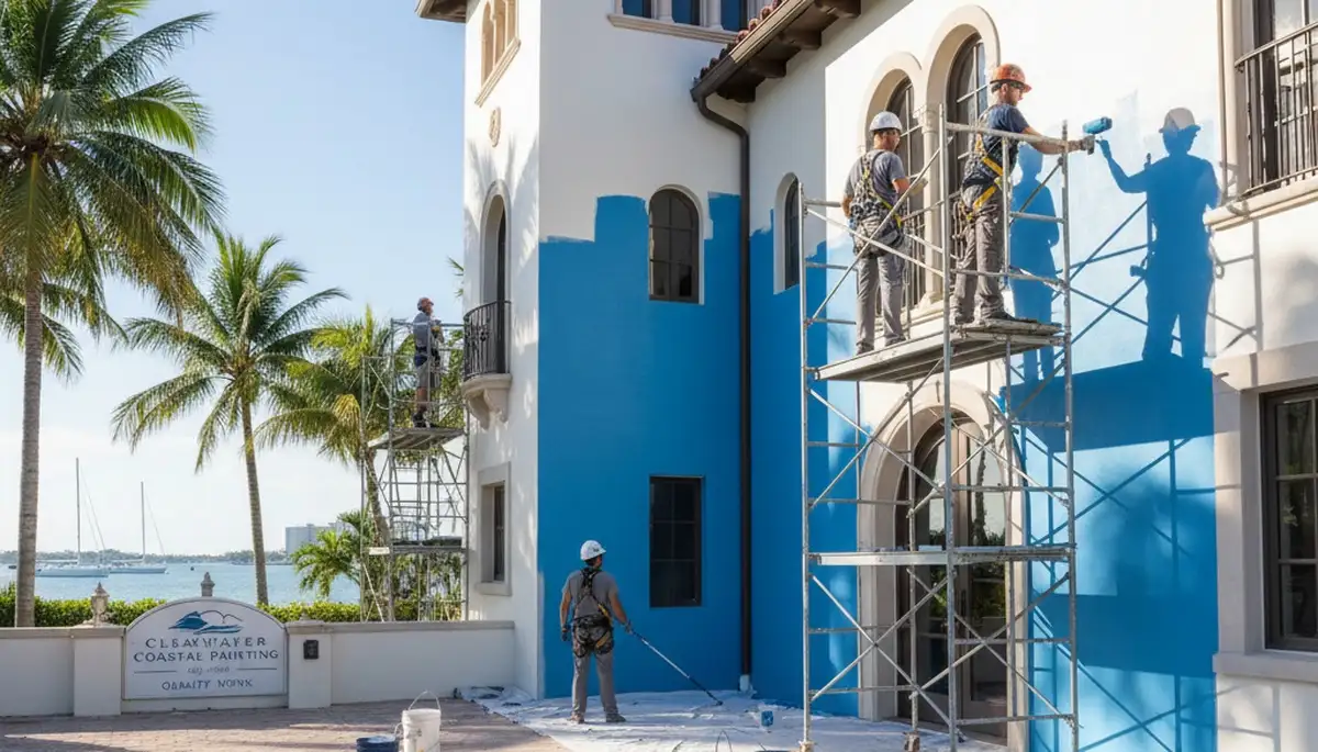 Professional painters serving St. Petersburg, FL for interior and exterior painting services