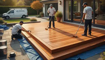 Deck painting service in St Petersburg, FL by St Petersburg Paint Pros