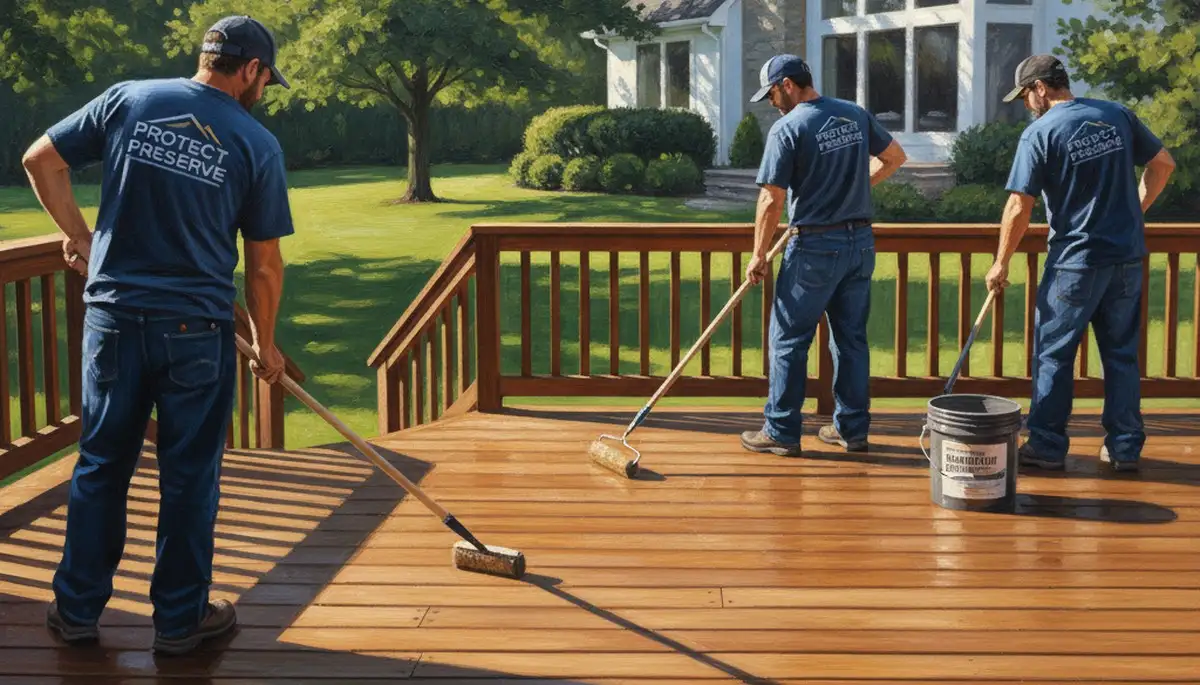 Professional deck sealing in St Petersburg, FL by St Petersburg Paint Pros