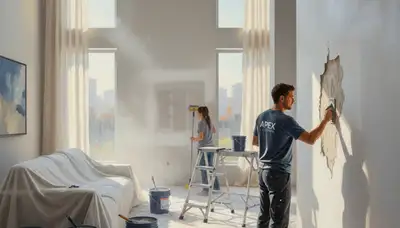 Drywall repair in St Petersburg, FL for cracked, damaged walls and ceilings by St Petersburg Paint Pros