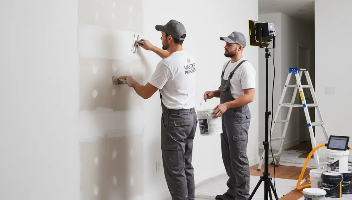 Drywall repair in St Petersburg, FL by St Petersburg Paint Pros fixing cracks and moisture damage