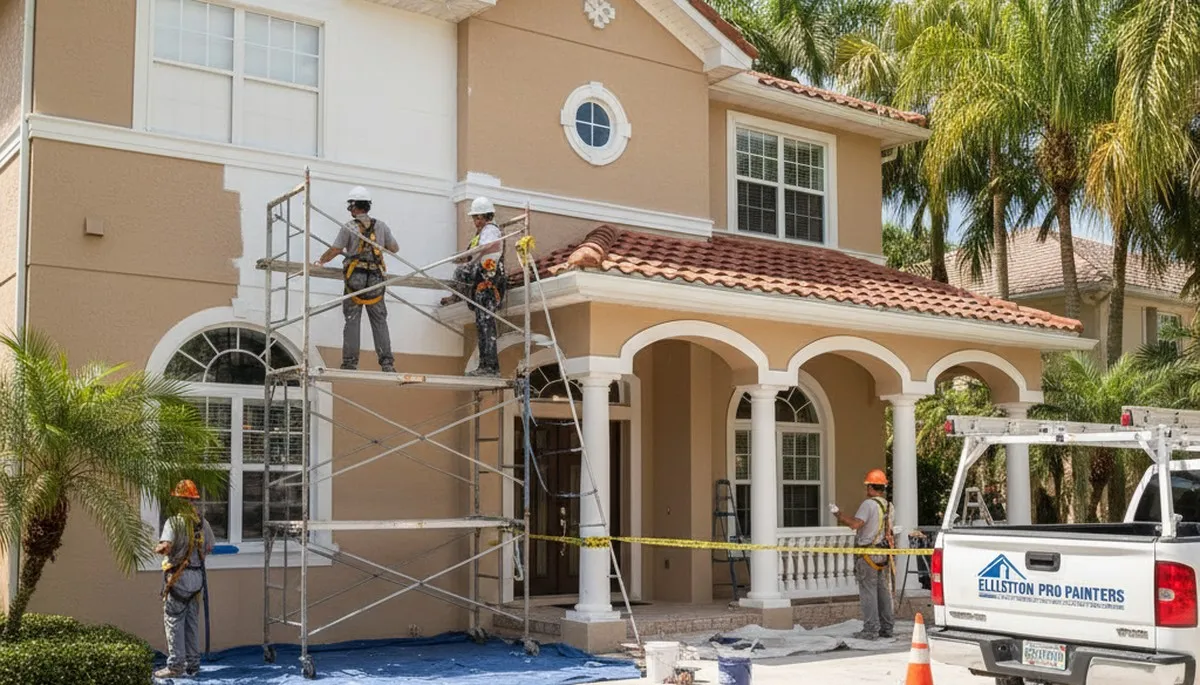 Professional painters in St Petersburg, FL providing residential and commercial painting services