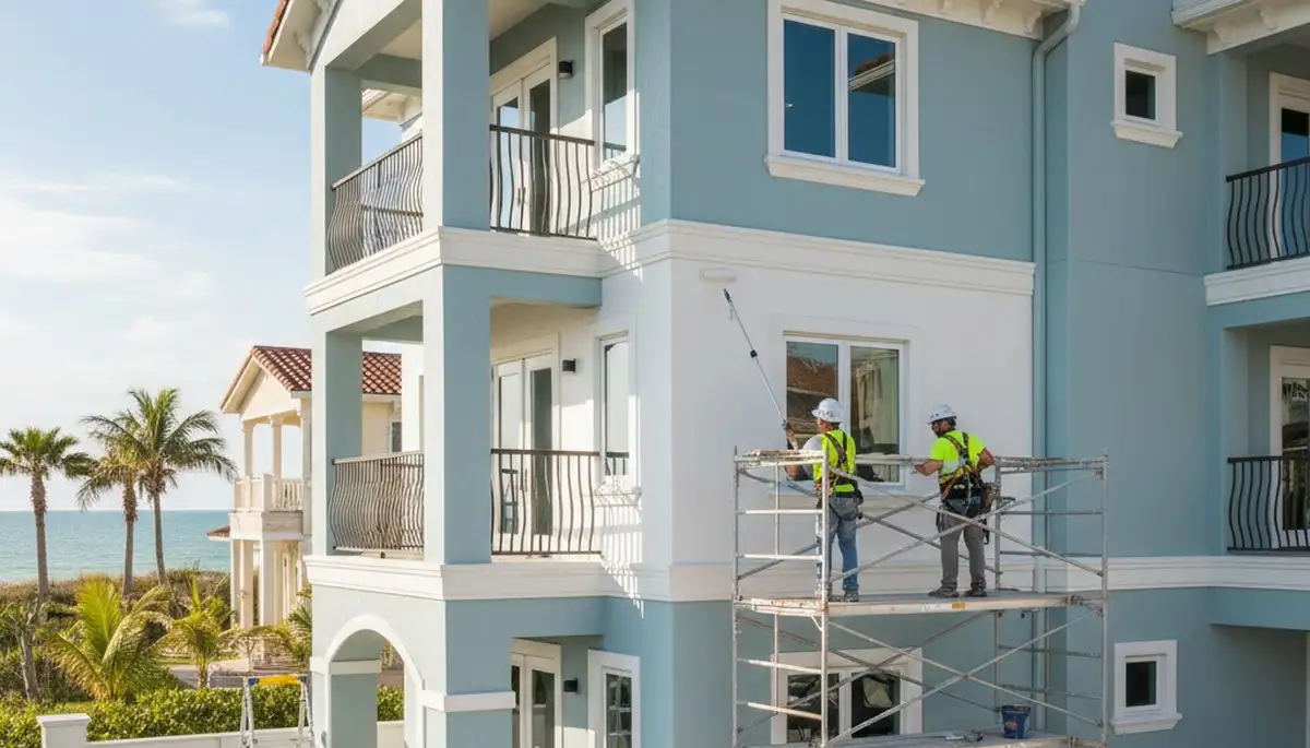 Painting contractors in St Petersburg, FL providing professional interior and exterior painting services