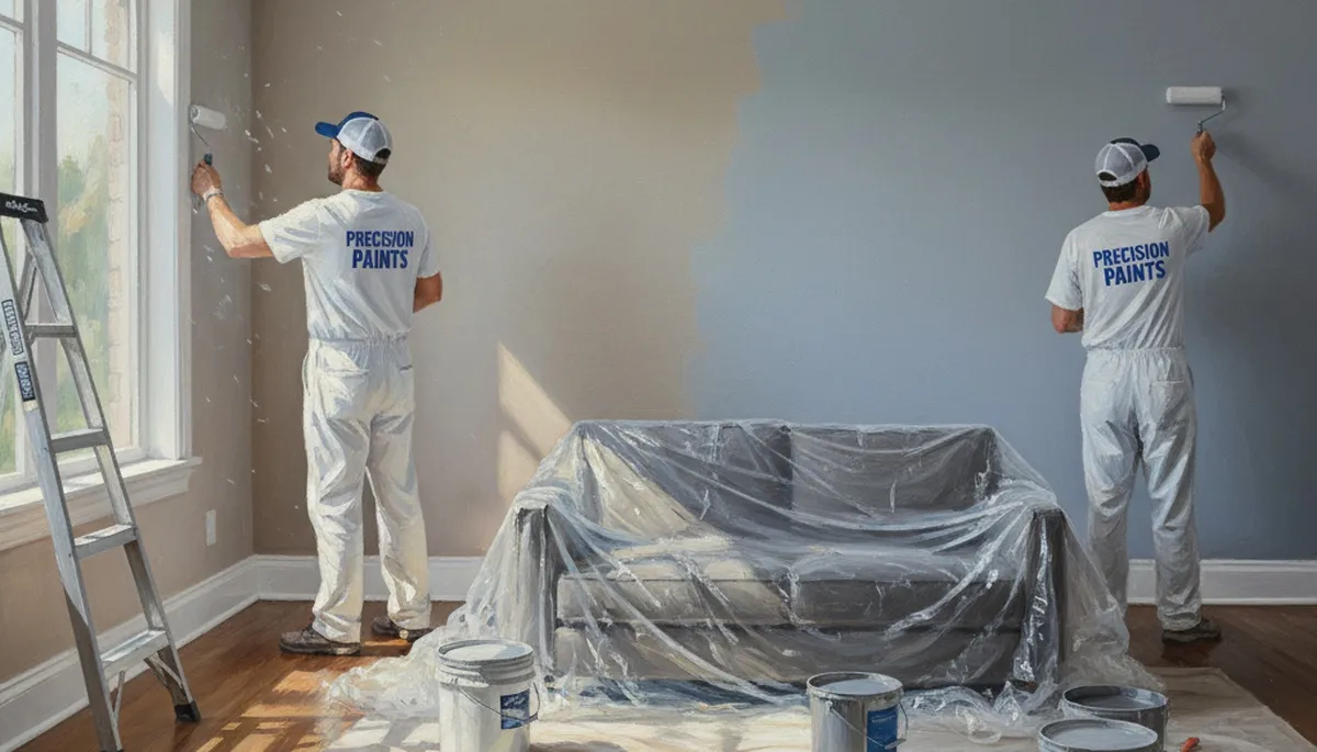 Interior house painting services in St Petersburg, FL for coastal homes and moisture protection