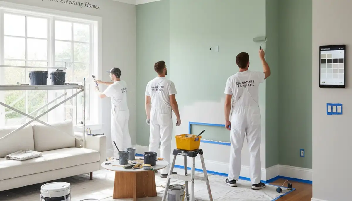 Interior house painting in St Petersburg, FL by St Petersburg Paint Pros