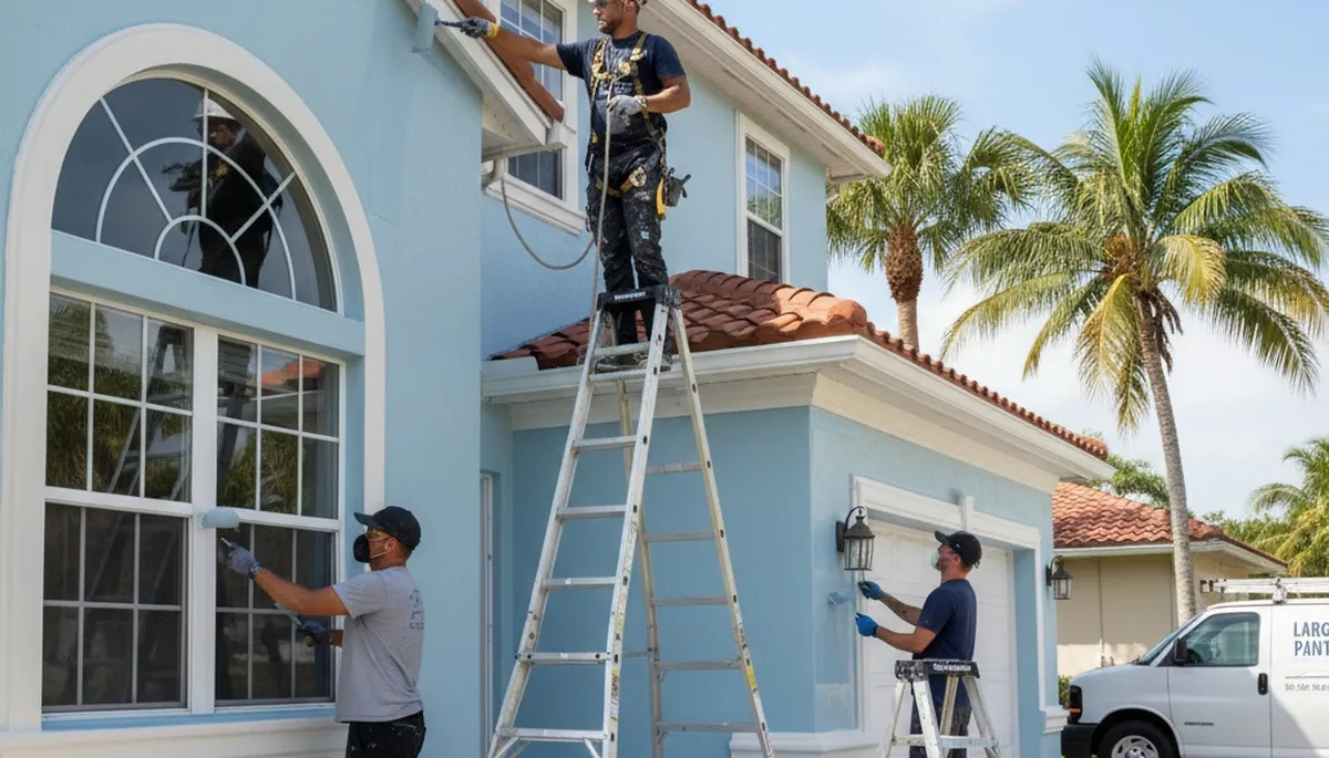 Professional painters serving St Petersburg, FL for interior and exterior painting projects