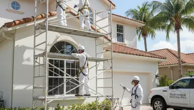 St. Petersburg, FL painting contractor offering professional interior and exterior house painting services