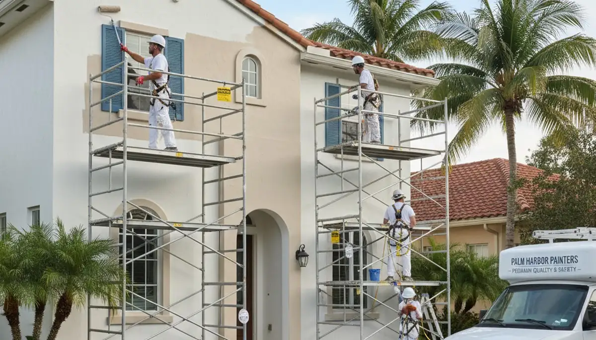 Painting contractors in St. Petersburg, FL providing professional interior and exterior home painting services