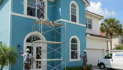 Painting contractor in St Petersburg, FL providing professional interior and exterior painting services