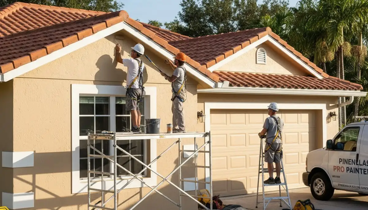 Painting contractors in St. Petersburg, FL providing professional interior and exterior painting services