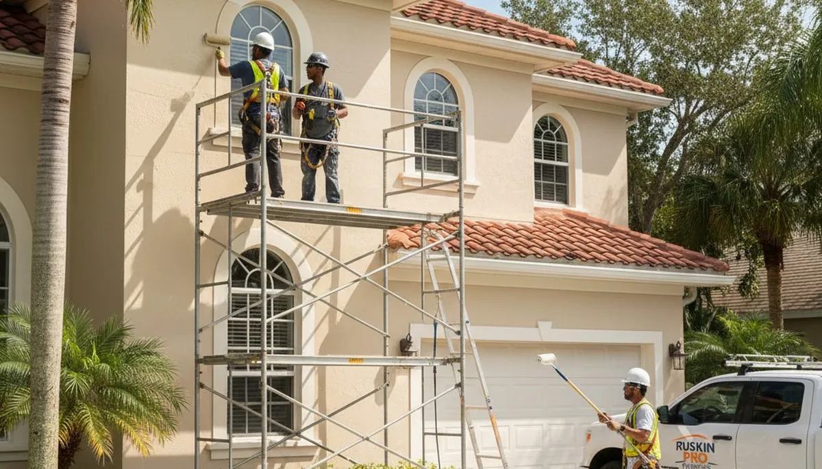 St. Petersburg, FL painting contractors providing professional interior and exterior painting services