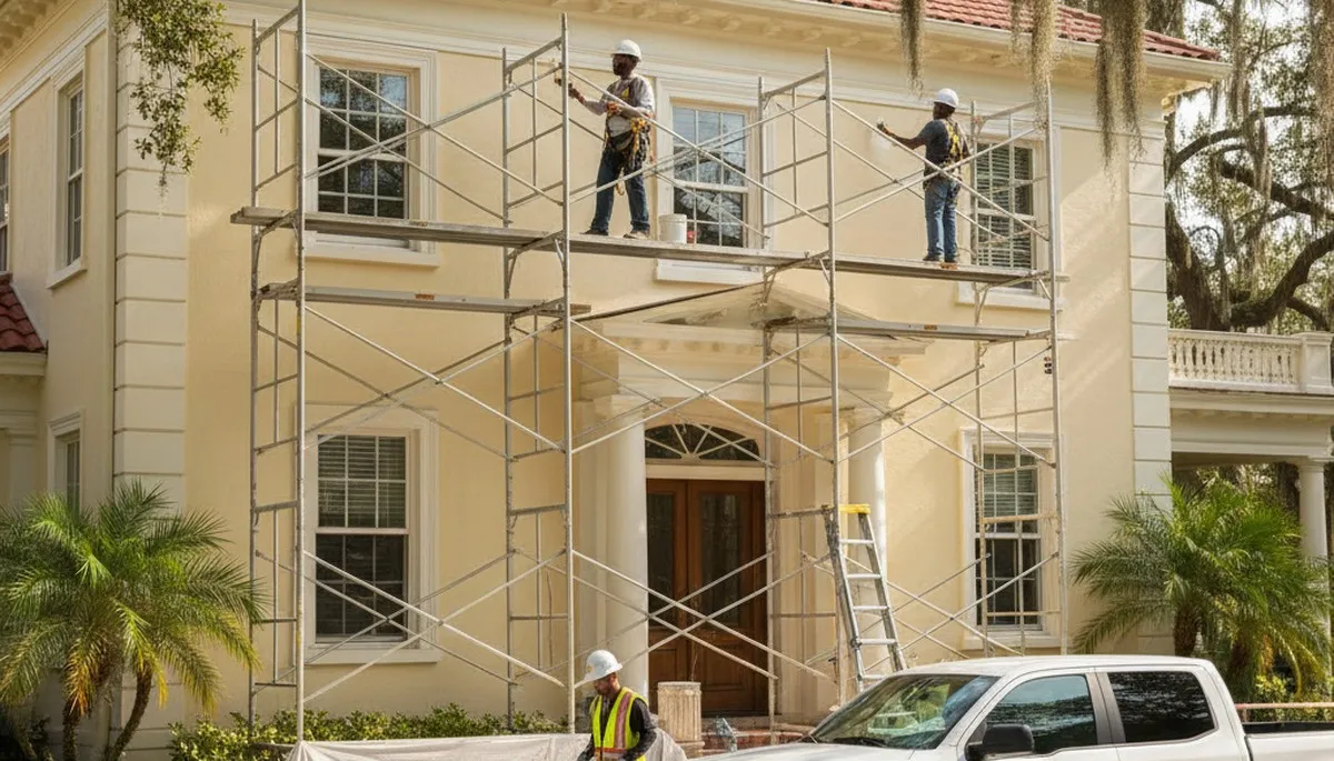 Professional painters in St Petersburg, FL providing interior and exterior painting services