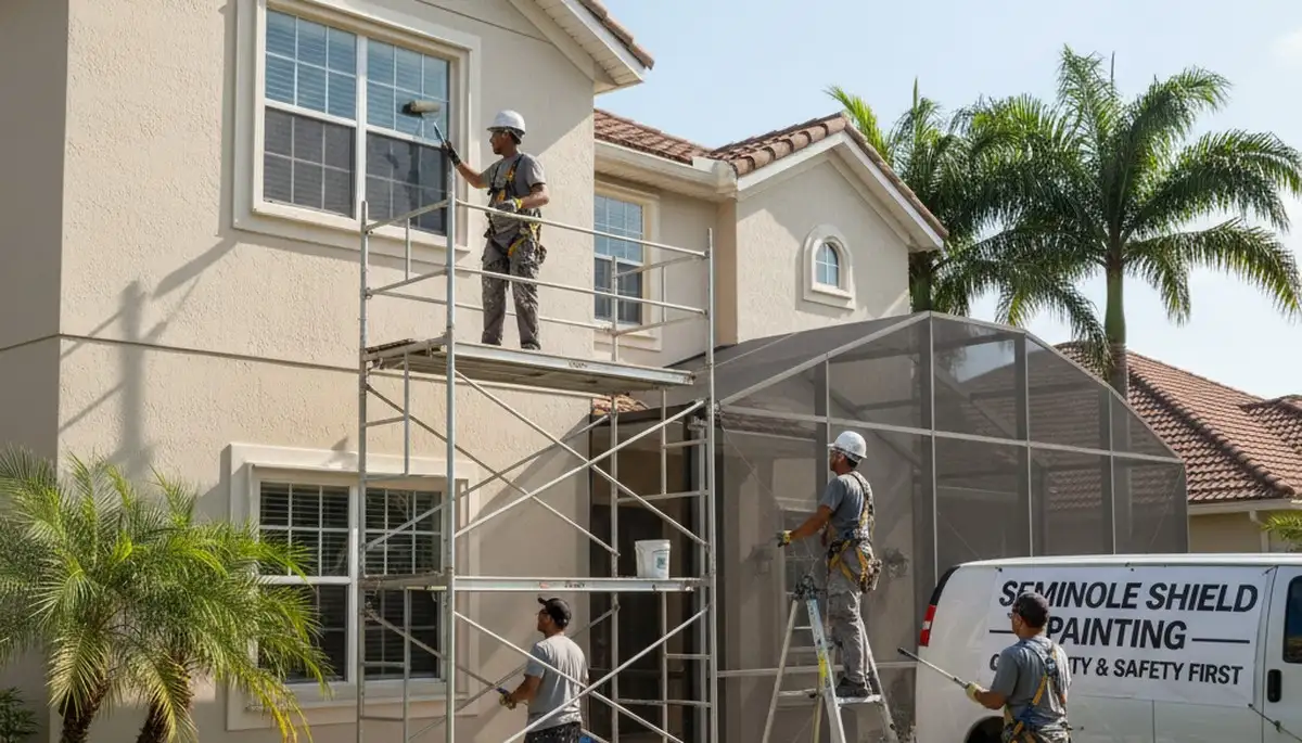 Painting contractor in St. Petersburg, FL providing professional residential and commercial painting services