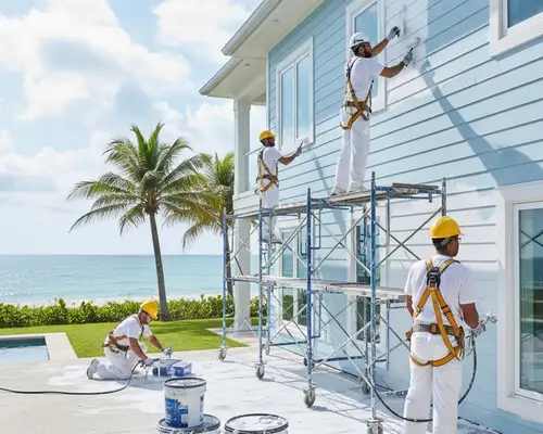 Exterior painting services for coastal homes in St Petersburg, FL